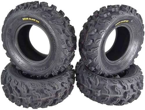 Miniatura 11 de Kenda Bearclaw EX K573-21x7-10 - Neumático delantero para vehículos todo terreno (ATV), UTV y lado a lado (SxS), 6 capas, Bear Claw EX 21x7x10