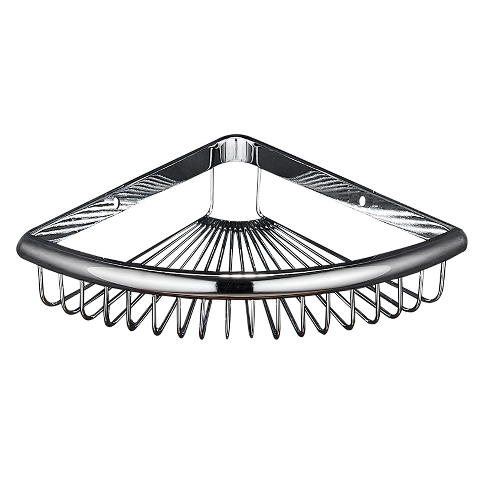 Estanteria Ducha Esquina de ducha Caddy Bathround estante, estantes de almacenamiento Cestas de triángulo, Baño Cesta de almacenamiento de cocina, Negro o Plata Estante Ducha/Baldas de baño ( Color :