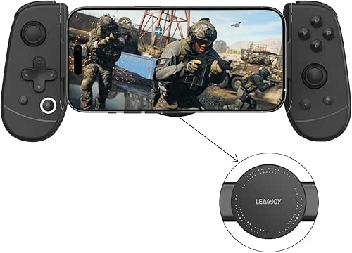 leadjoy M1 Manette pour iPhone avec fonction de refroidissement, contrôleur