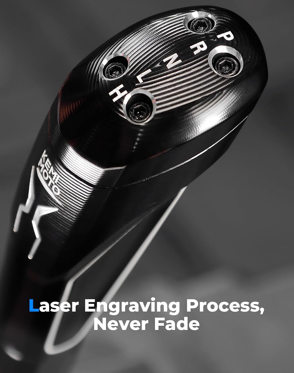 KEMIMOTO CNC Aluminum Shift Knob Compatible with Polaris RZR XP 1000 / RZR XP Turbo/RZR 800 900/ RZR RS1 2020-2024, Ergonomic Designed Heavy Duty Grip Gear Selector Shifter Replacement for 5414569