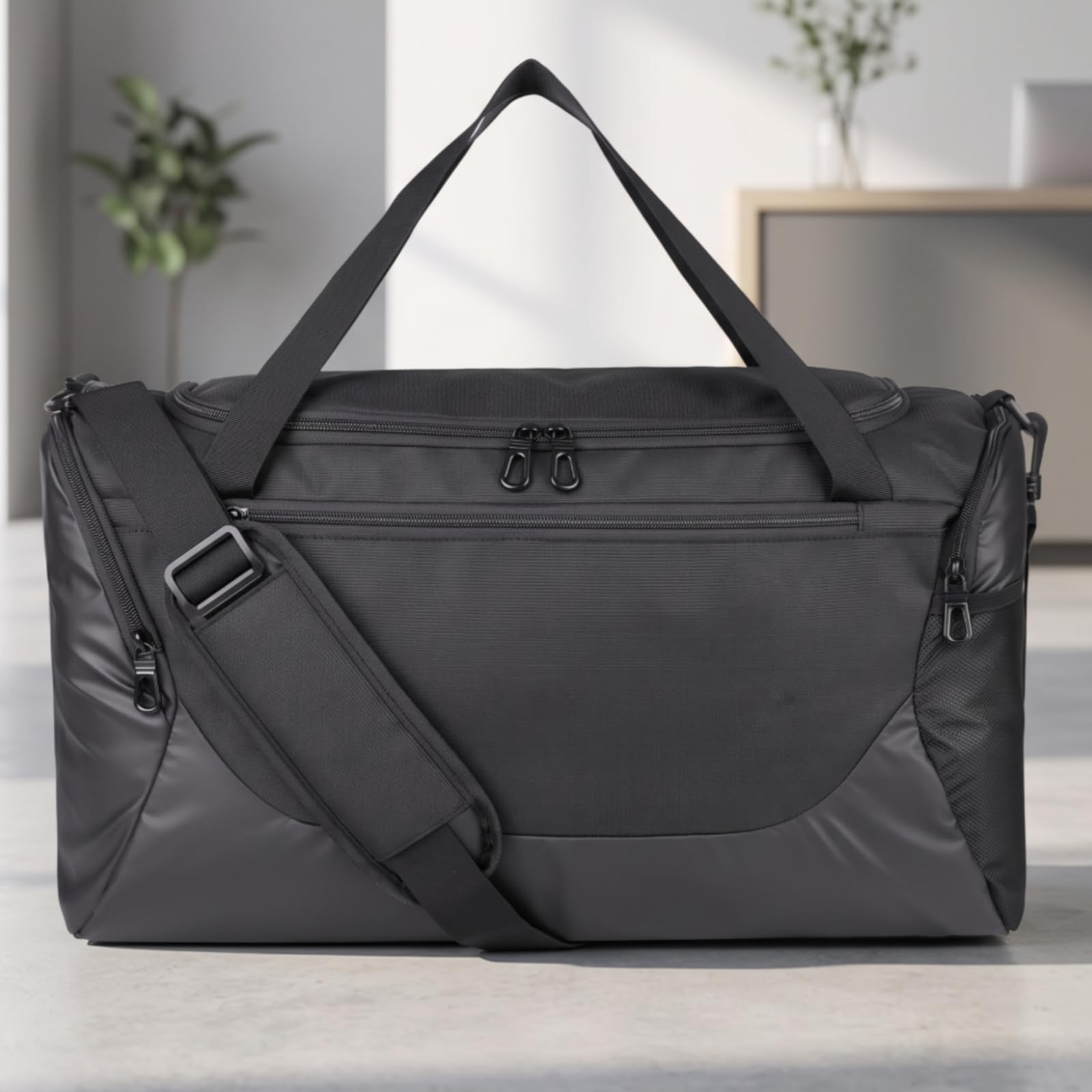 Borsa con Tracolla Multifunzione, Nero, 376 Nero