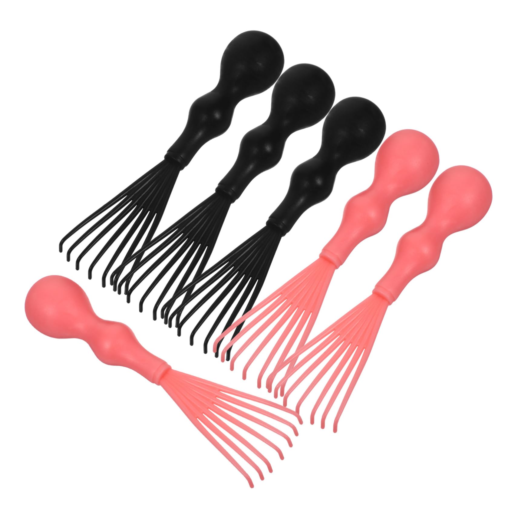 SOESFOUFU Hair Brush Cleaner Tool 6pcs Comb Curve Remover Hair Brush Bristle Cleaner