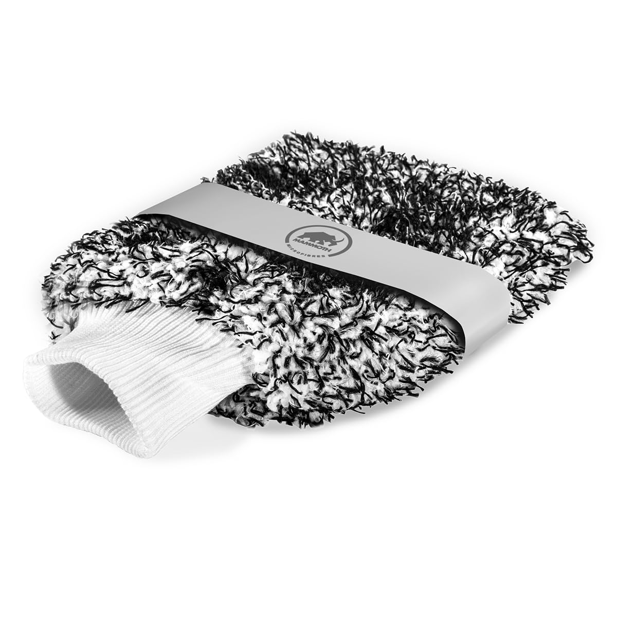 Mammoth Fluffmeister Flex Microfibre Car Wash Mitt | Super Absorbent Detailing Washmitt | Scratch Free Car Washing.
