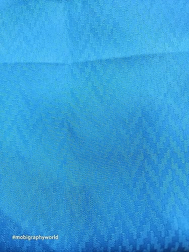Image of Polyester Hospital Partition Semi Sheer Curtains 7 Feet Height Waterproof With Eyelets And C Hooks For Clinics, Icu, Wards, Hospital (Medical Blue, Waves, 4 Ft (W) X 7 Ft (H))