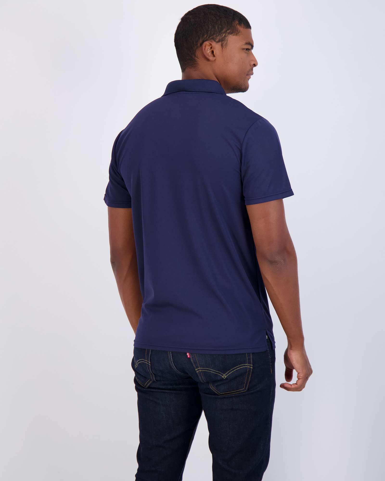 Real Essentials Herren Casual Polohemd (3er Pack)