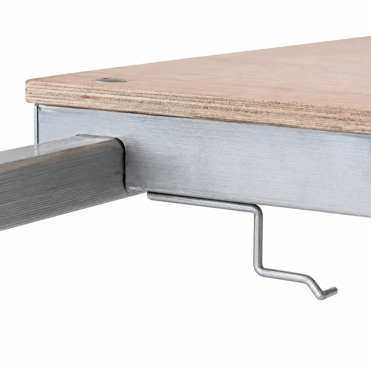 Andamio móvil PRACTIK 1100 de aluminio con plataforma 1,10 m y altura de trabajo 3,10 m