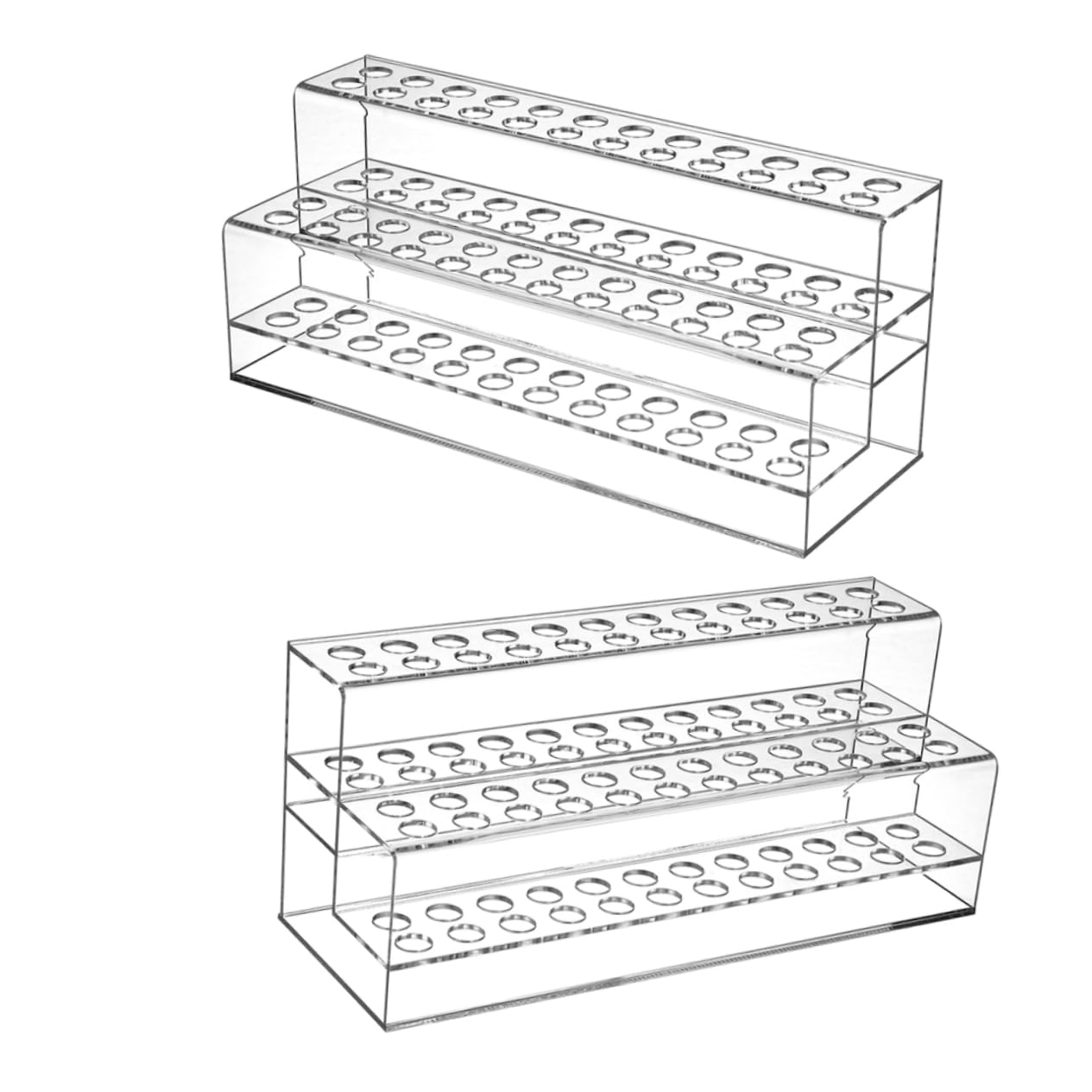 2pezzi Portapenne in Plastica Espositore Per Penne Matite Organizza Scrivania e Tavolo