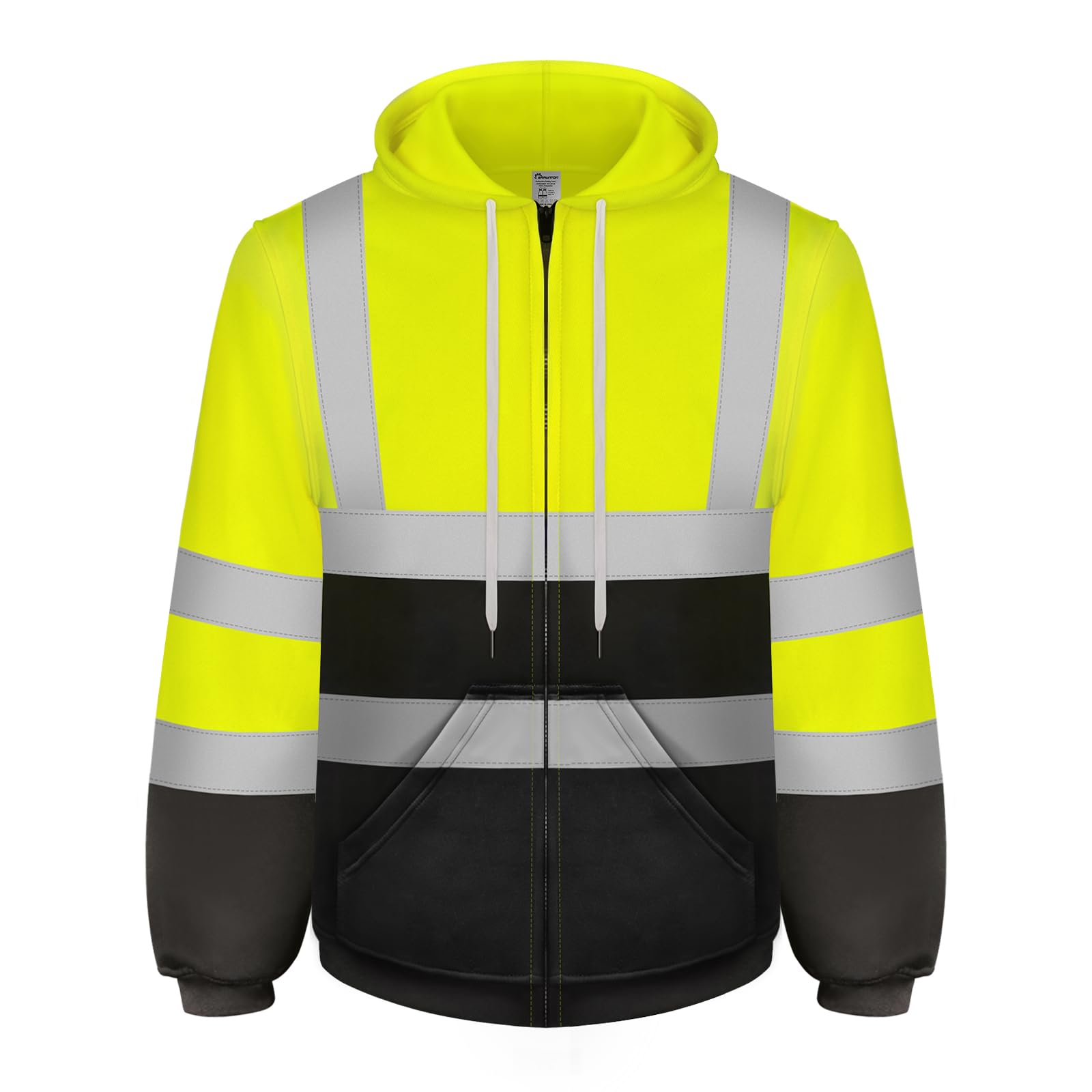 Graunton Hi Vis Hoodie, Hi Vis Hoodie, Hi Visible Hoodie, Hi Vis Hoodie für Herren