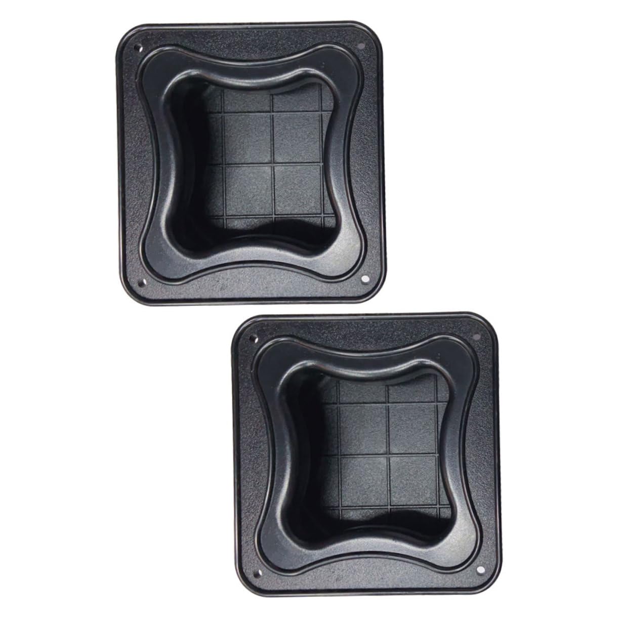 FUNOMOCYA 2Pcs Speaker Handles for Amplifiers Durable Plastic Replacement Handles for Cabinet Speakers Convenient Design for Easy Carrying for Stage Equipment