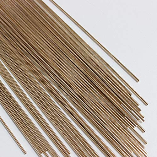 Kamas aluminum bronze copper welding wire ERCuAI brazing rods 1.6mm 2.0mm 2.5mm 3.0mm - (Diameter: 2.5mm x 500mm 10pcs)