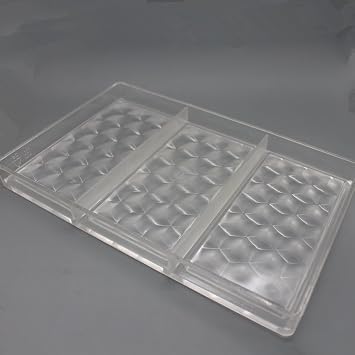 3D Cubes Polycarbonate Chocolate Bars Mold