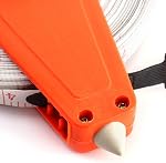 QWORK 1/2" x 164' Mesure de ruban en fibre de verre à double face pour l'ingénieur, Orange