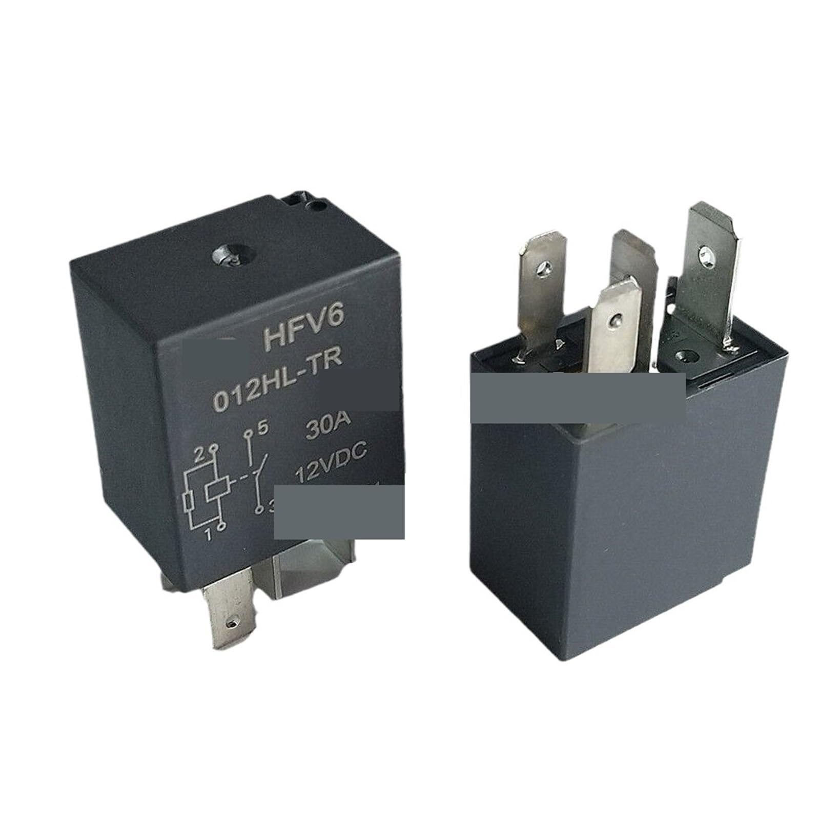 Relais automobile 12VDC 30A HFV6-012HL-TR pour montage de phares LED additionnels