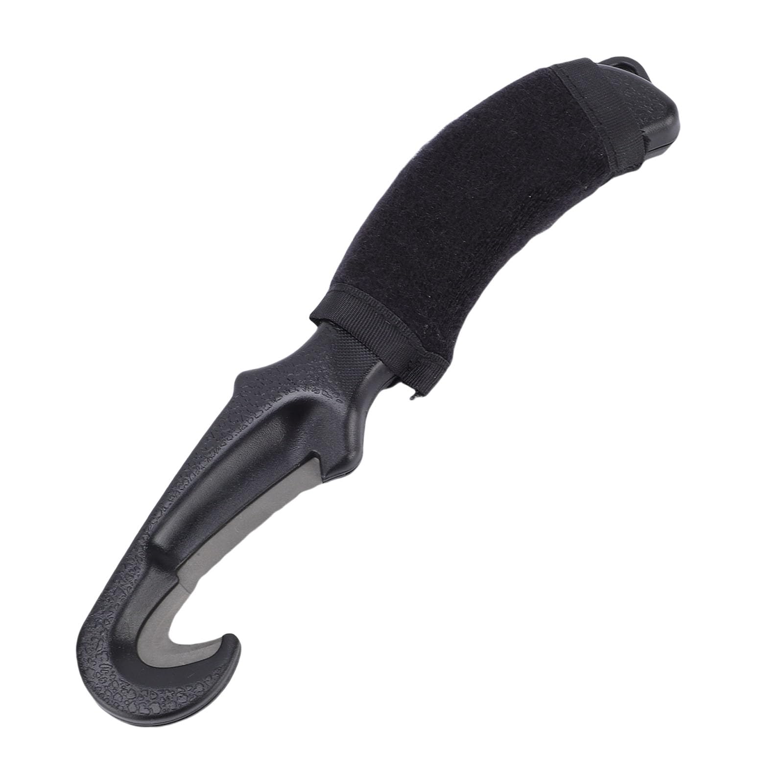 Coupe-Ligne de Plongée, Coupeur de Sauvetage de sécurité à Bord dentelé en Alliage Ti avec Pochette de Rangement, pour Accessoire de Plongée sous-Marine