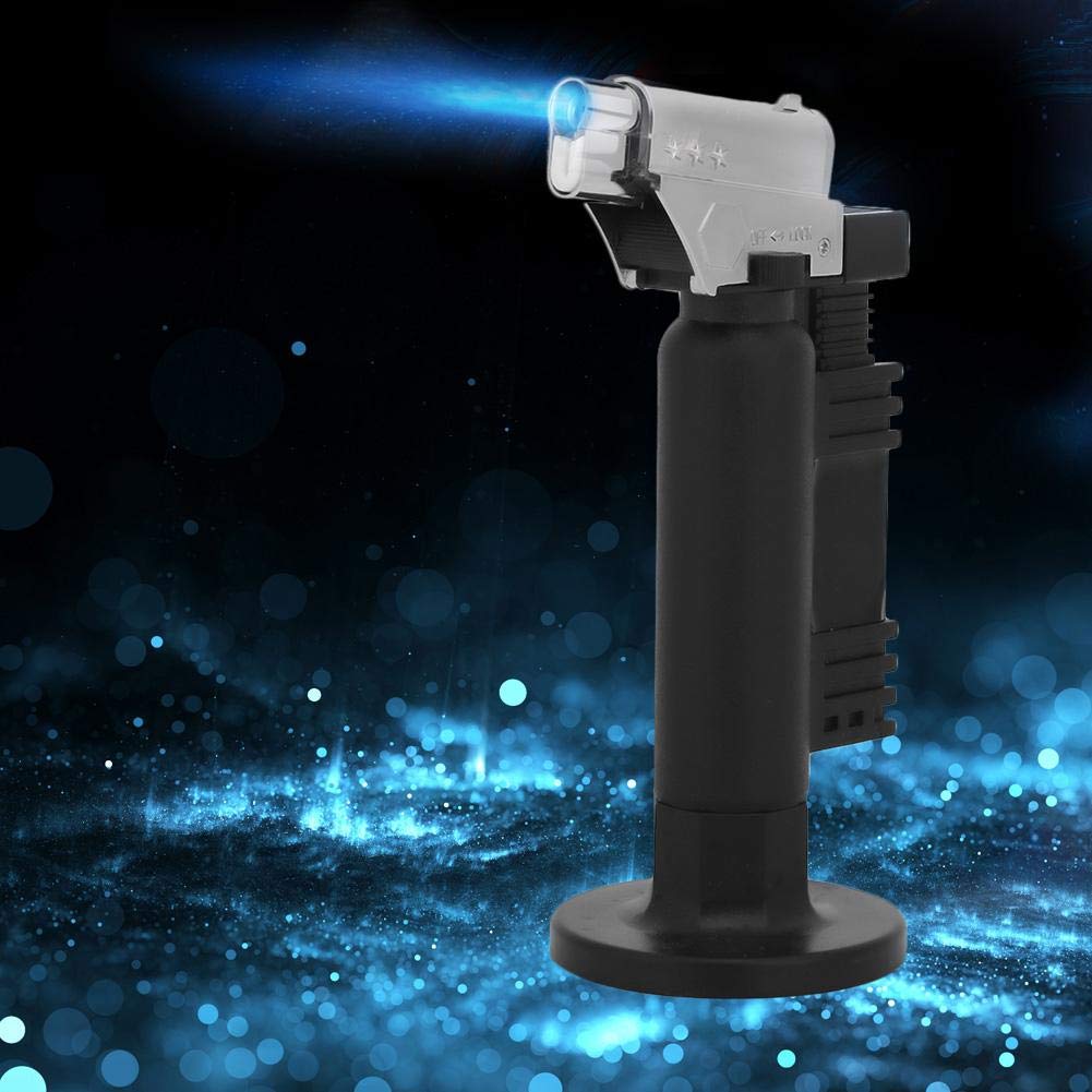 Torcia del Bruciatore a Gas, Torcia Butano a Fiamma a Temperatura 1300 ℃ / 2500 ℉, Cannello Cucina Regolabile, Strumento di Saldatura per Attrezzature di Laboratorio, Elettronico e Metallo