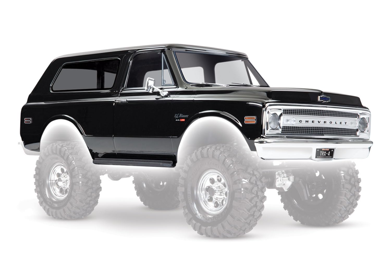 9112X Body, Chevrolet Blazer (1969), Complete (Black)
