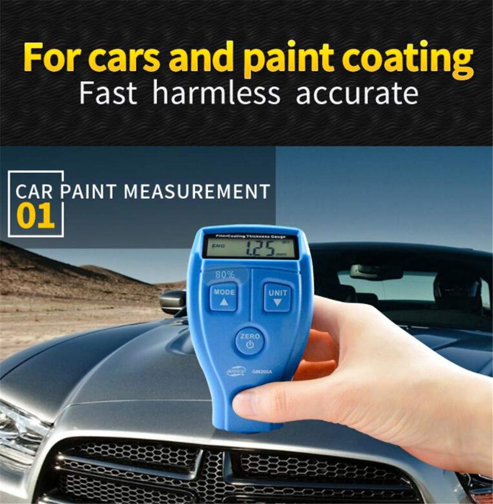 Misuratore Spessore Vernice Auto Digitale - Tester Portatile LCD Per Carrozzeria E Rivestimenti - Foto 3