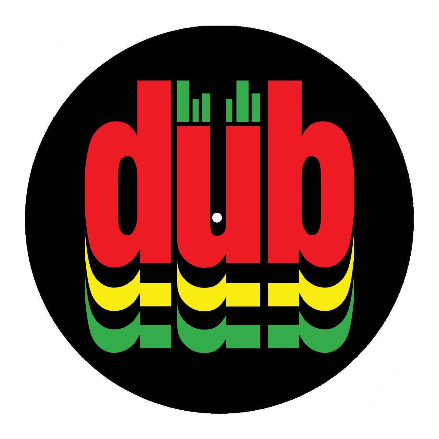 Tapis De Platine Vinyle DJ - Design Dub Reggae Rasta - Diamètre 30,5 Cm - Feutre Polyester - Pour Technics, Numark, Stanton - 8
