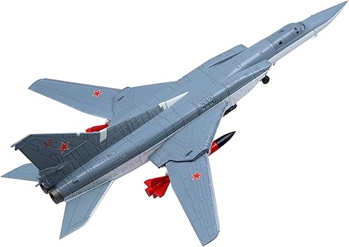 Miniatura 2 de Modelo de avión TU-22M3 Backfire Modelo 1144 Modelos militares de avión fundidos a troquel