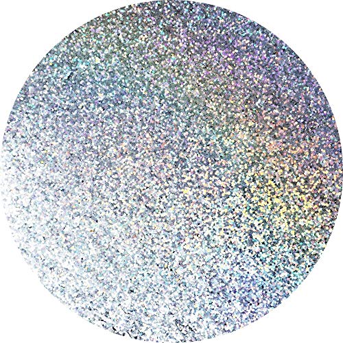 Hemway Silver Holographic Premium Glitter Multi Purpose Dust Powder 100g / 3.5oz for use with Arts 