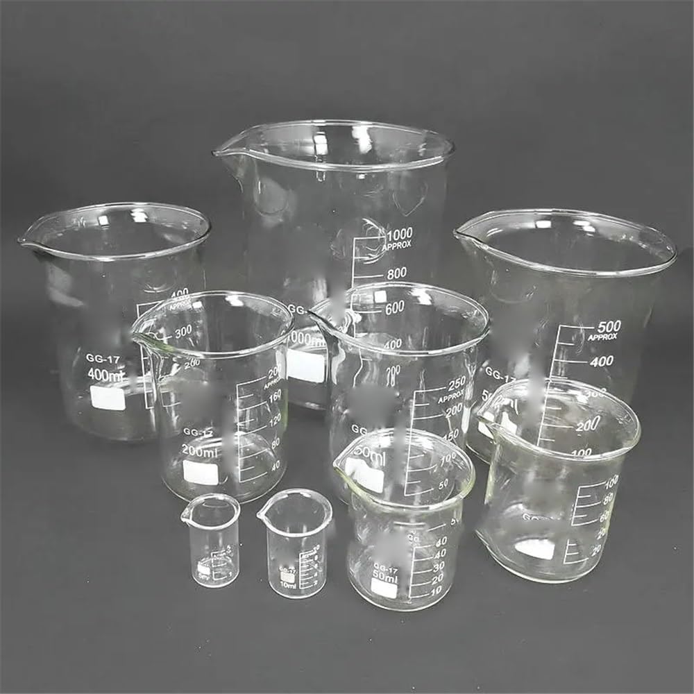 Attrezzature e forniture di laboratorio Diversi set di contenitori in vetro borosilicato for misurazione da laboratorio