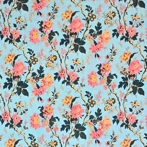 Image of Mafatlal Saanjh 144 TC Cotton Single Bedsheet 90x60 Inch | Designer Cotton Bed Sheet for Bedroom | Lightweight & Soft | Pillow Cover Included | Cobalt Blue