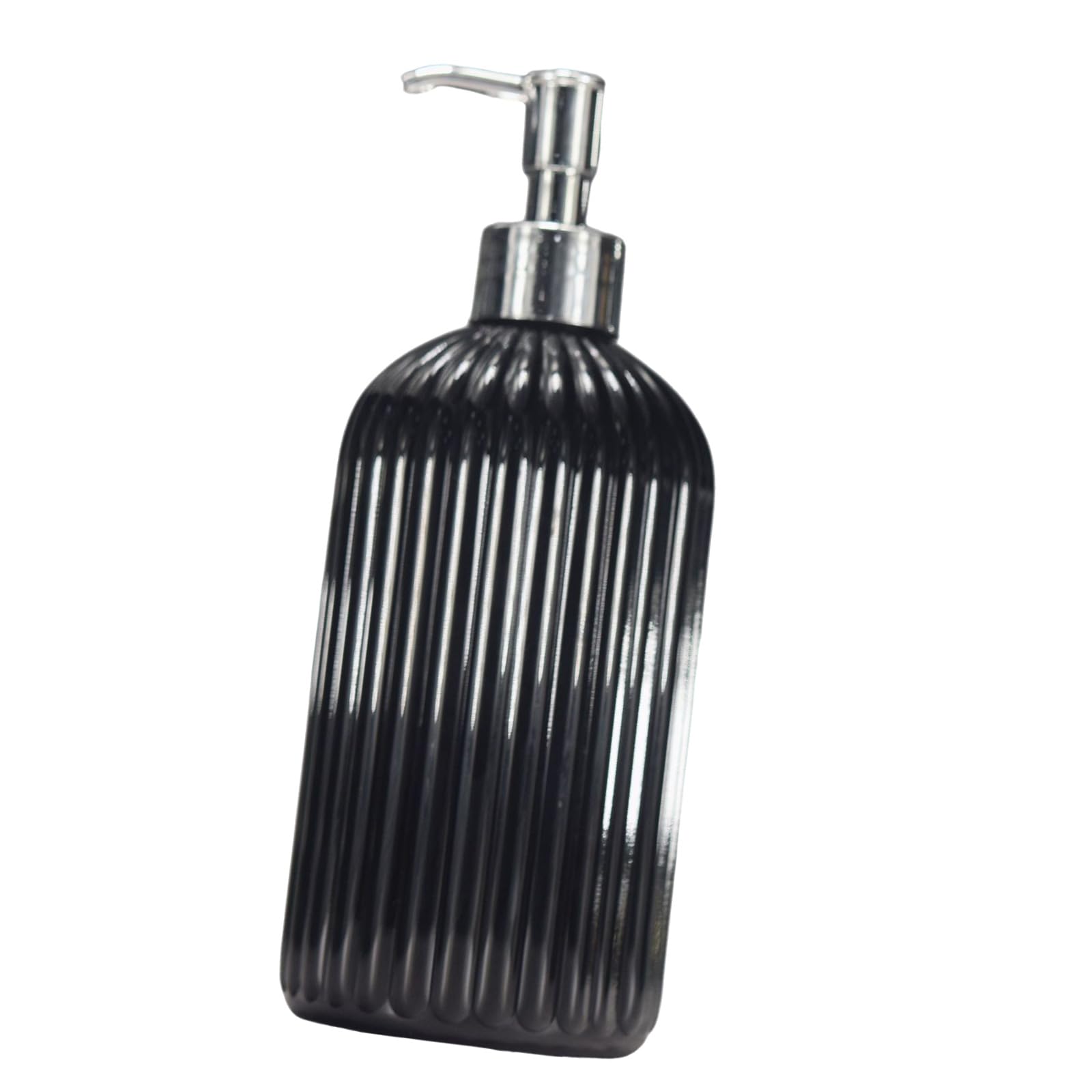 WEILWH 500ml Strips Soap Dispenser with Pump Refillable Bottle Shampoo Conditioner Lotion Body Wash Empty Container Hand Pump Bottle