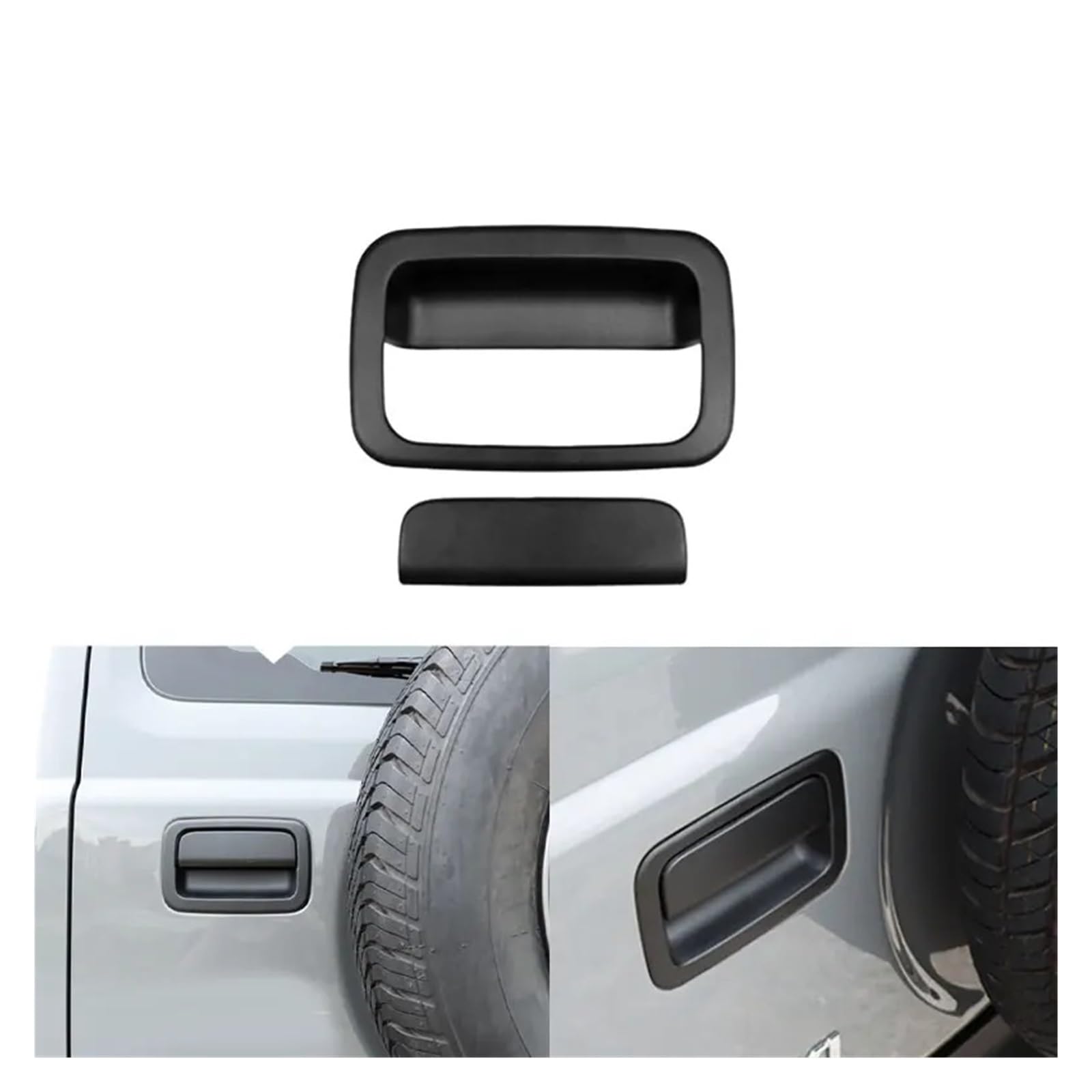 Después Luces Traseras Para Suzuki Para Jimny JB64 JB74 2019-2023 Cubierta De Luz Trasera Faro Cubierta Para Espejo Retrovisor Manija De Puerta Exterior Trasera Piloto Trasero(A-1PCS)