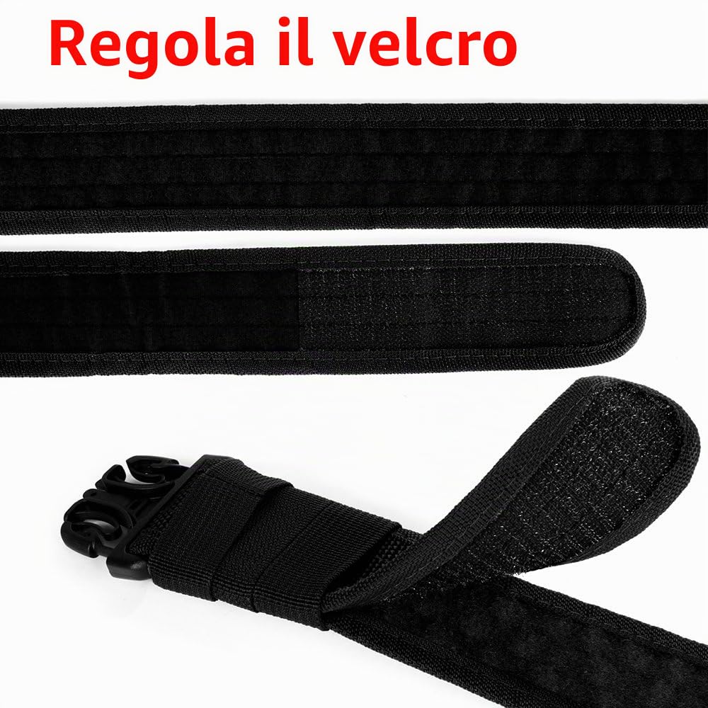 LUUFAN Cintura Tattica Militare con Cinturino a sgancio rapido per attività all'aperto
