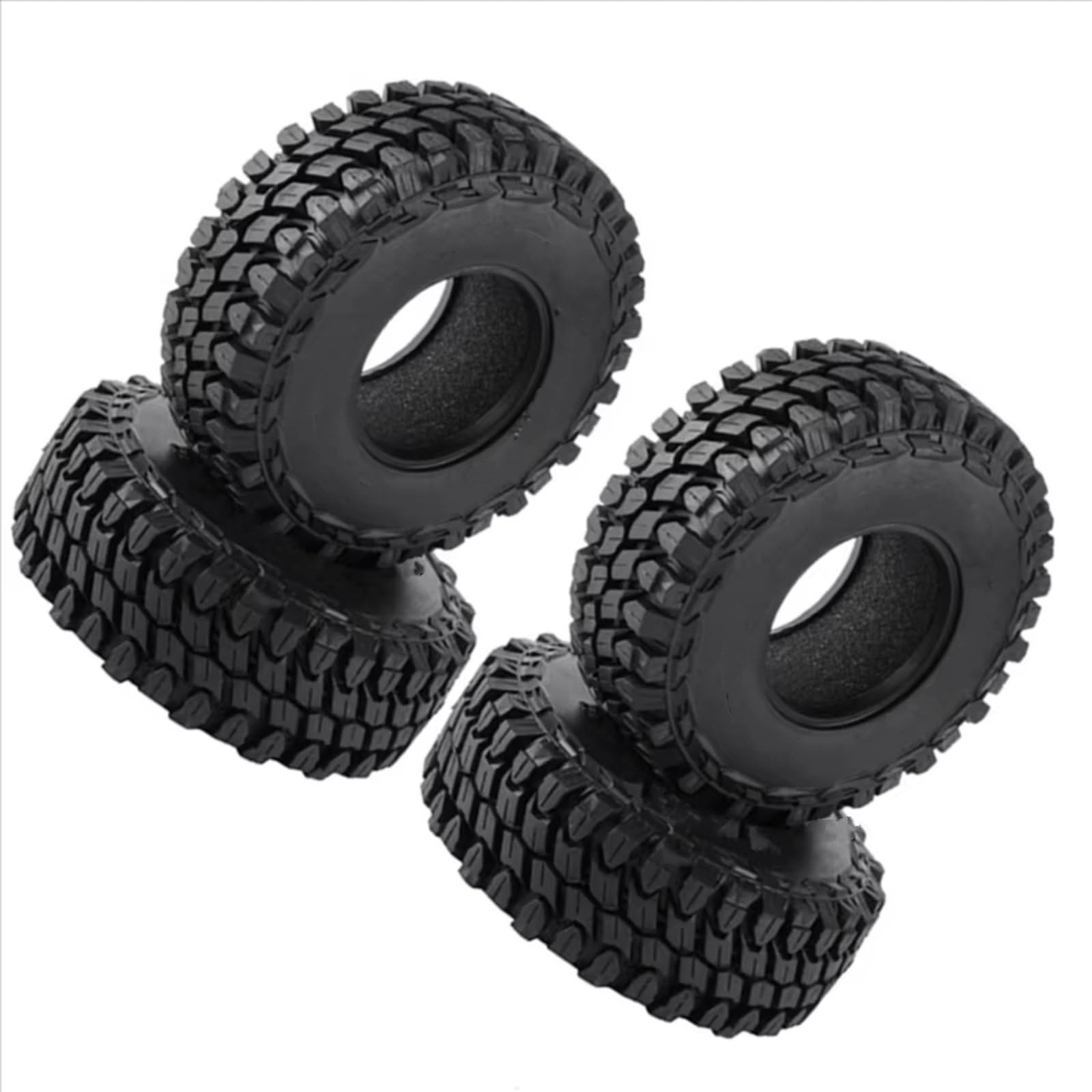 Compatibile Con Traxxas Per TRX4 D90 Per Axial Per SCX10 Per Redcat 1/10 Ricambi Per Auto RC Crawler 4 Pneumatici In Gomma Da 110 Mm 1.9 Pneumatici