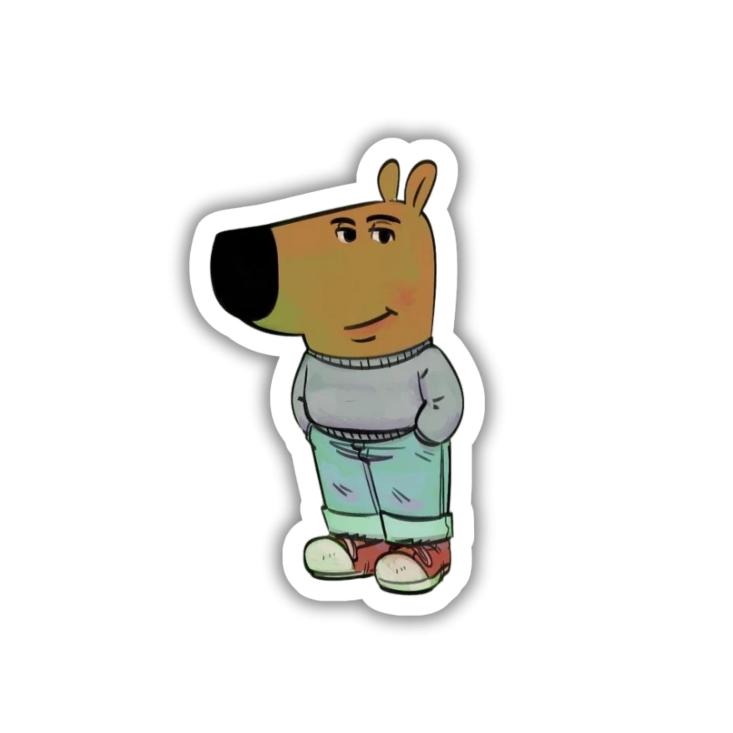 Chill Guy Sticker - Chill Guy - Chill Guy Meme - Just A Chill Guy