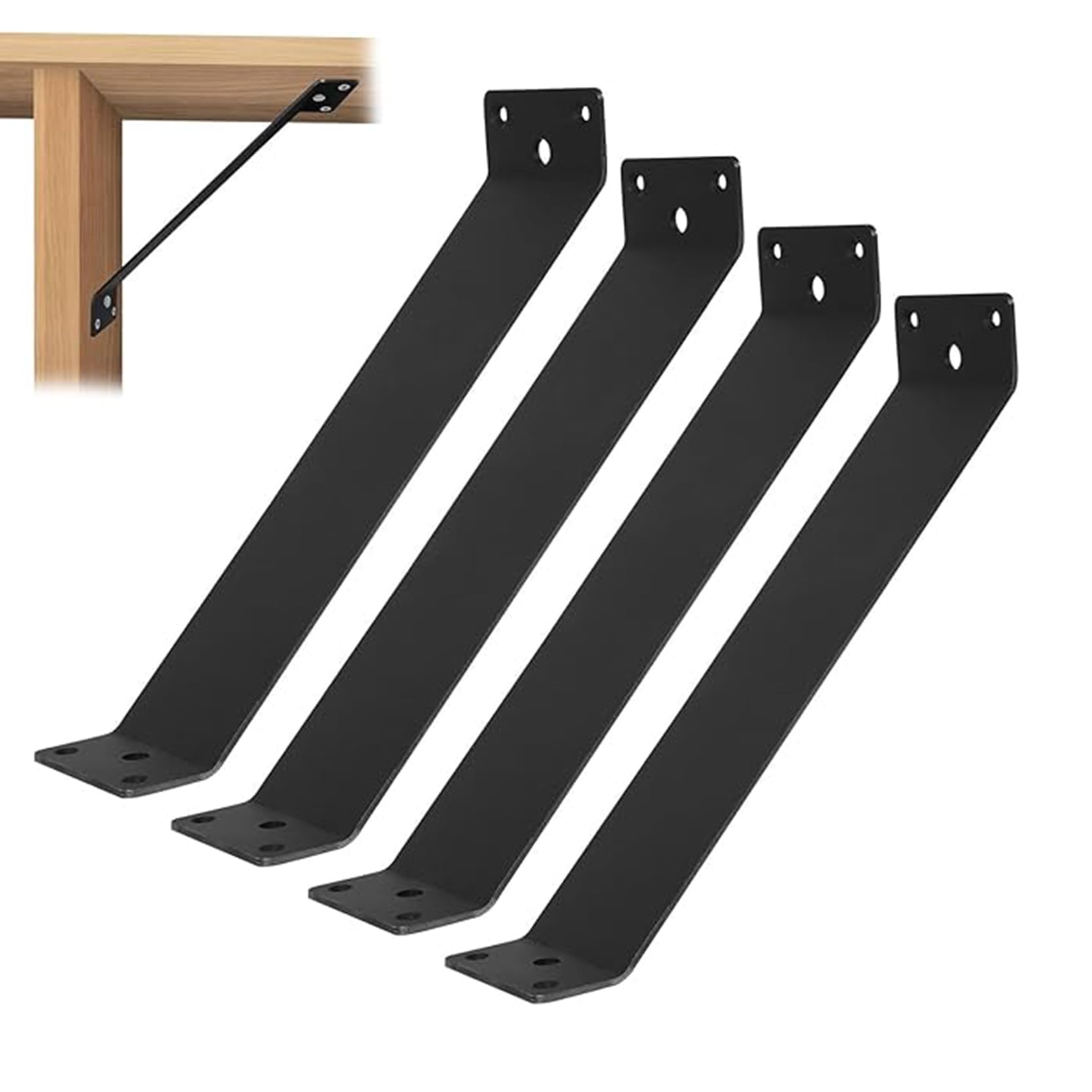 LQSYBHD 45 Degree Pergola Bracket Kit Connector Corner Brace Inside Joint Heavy Duty 45 Degree Angle Support Bracket for Wood Beam Gazebo Deck Patio DIY Projects(Size:4pcs)