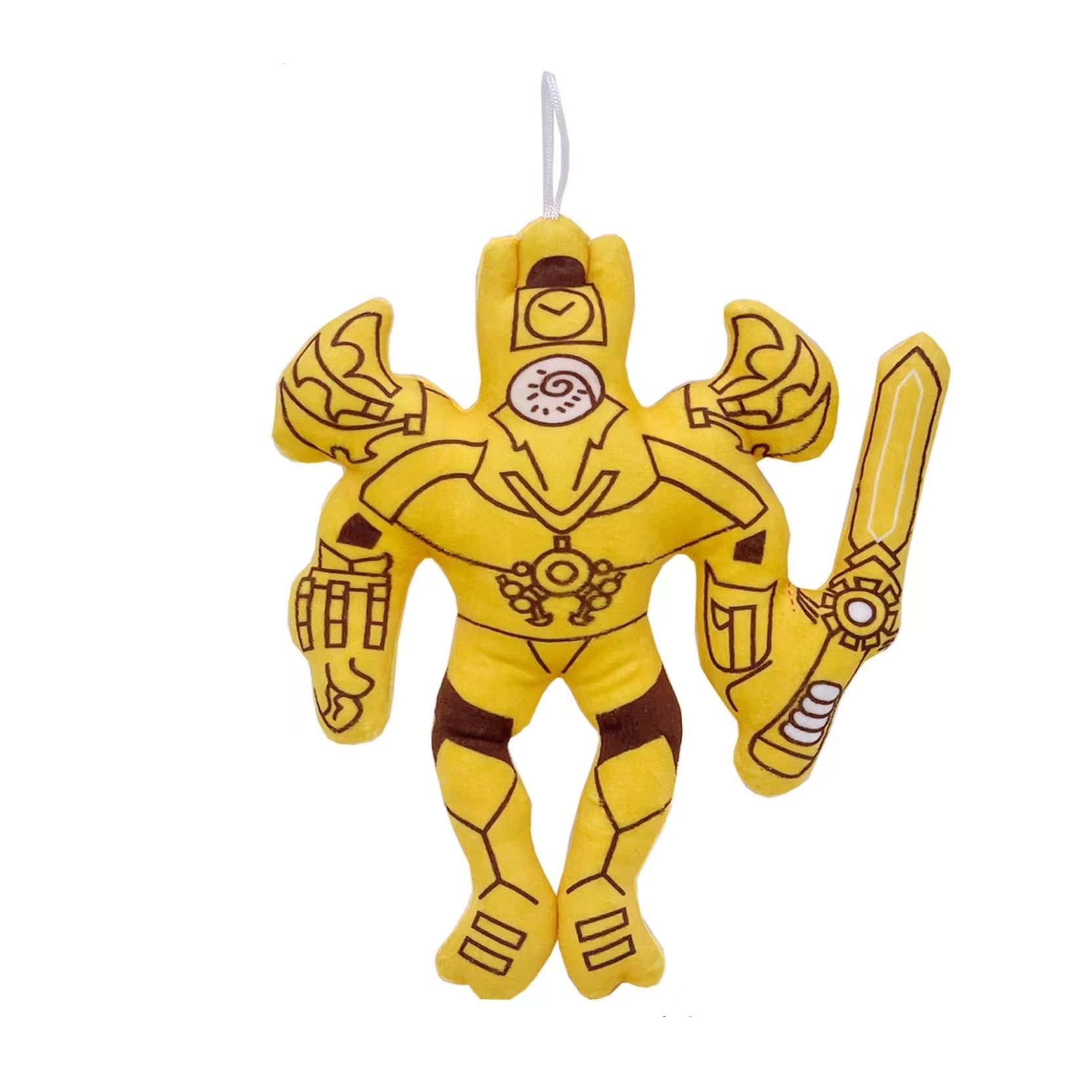 WeiNen Toilet Plush, Upgraded TV Drill Man Toilet Plush Toy Plushie, Gift for Game Fans (C2)