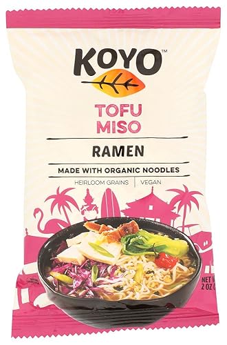 Koyo Natural Foods, Tofu Miso Ramen, 2 oz (57 g) (Paquete de 1)