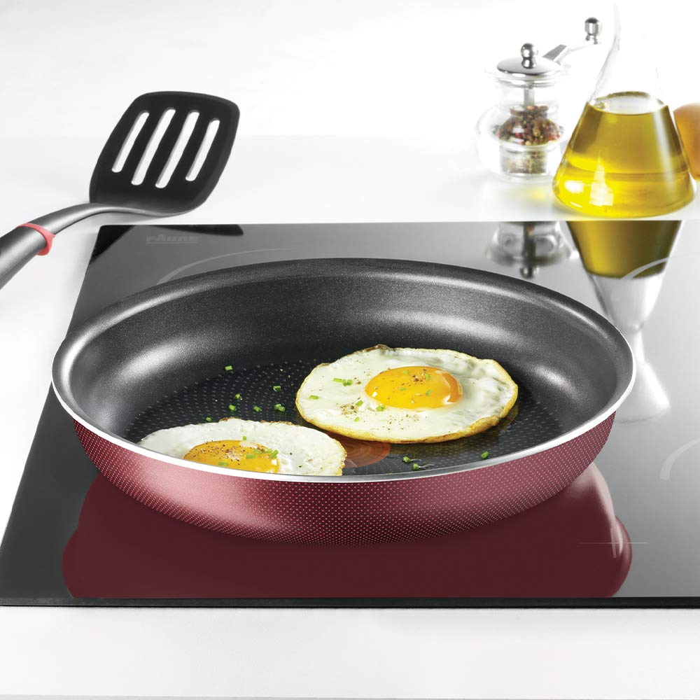 Tefal Ingenio Essential Kochgeschirr, 20 p, Töpfe, Pfannen, Deckel, Schmorpfanne, Löffel, Spatel, Schöpfkelle, Schneebesen, 2 Griffe, für alle Herde außer Induktion + Backofen, hergestellt in
