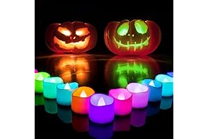 Homemory Flameless Color Changing Led Candles Set of Three