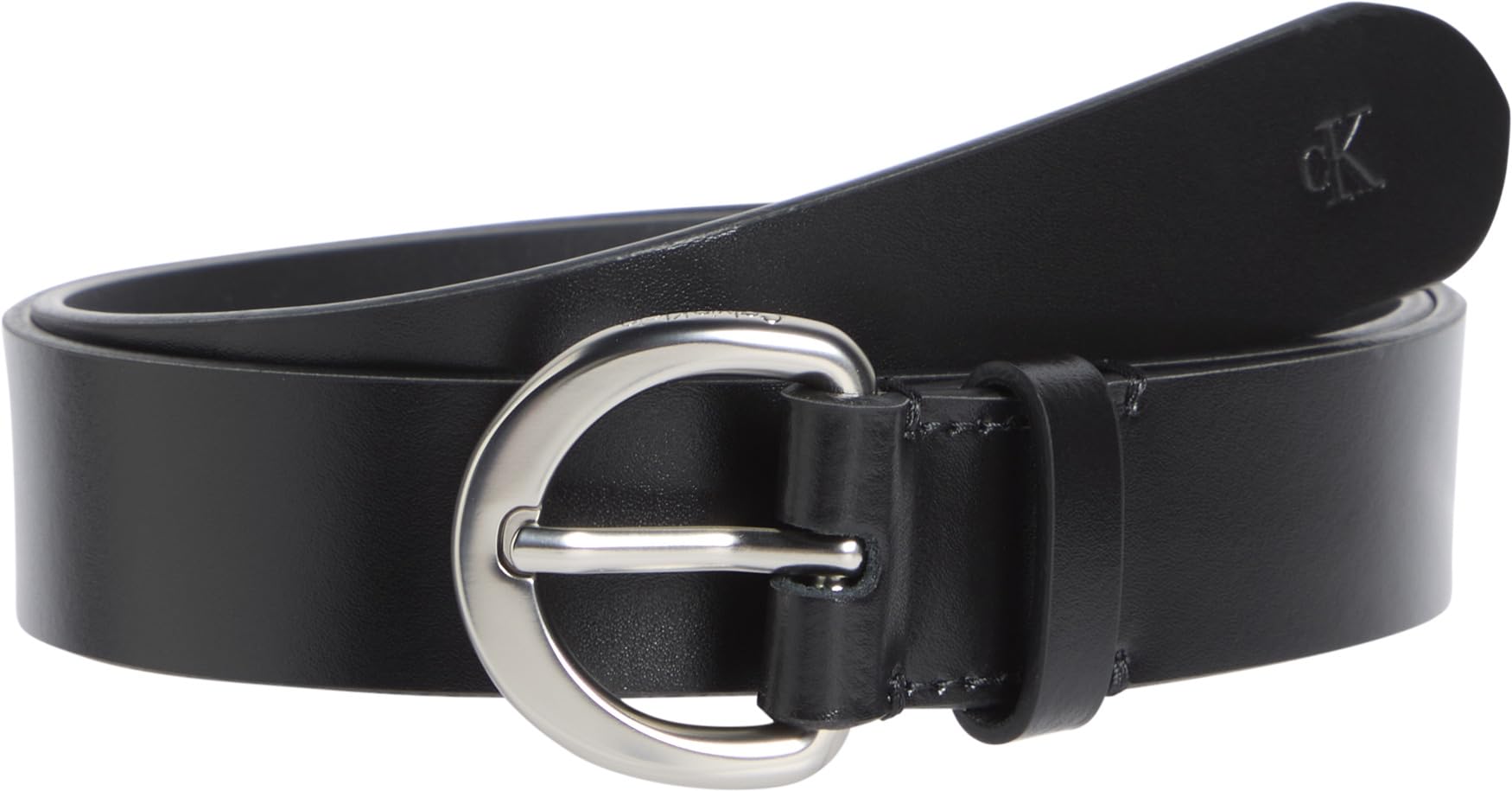 Calvin Klein Damen Gürtel Casual Pin Buckle 3,0 cm Ledergürtel