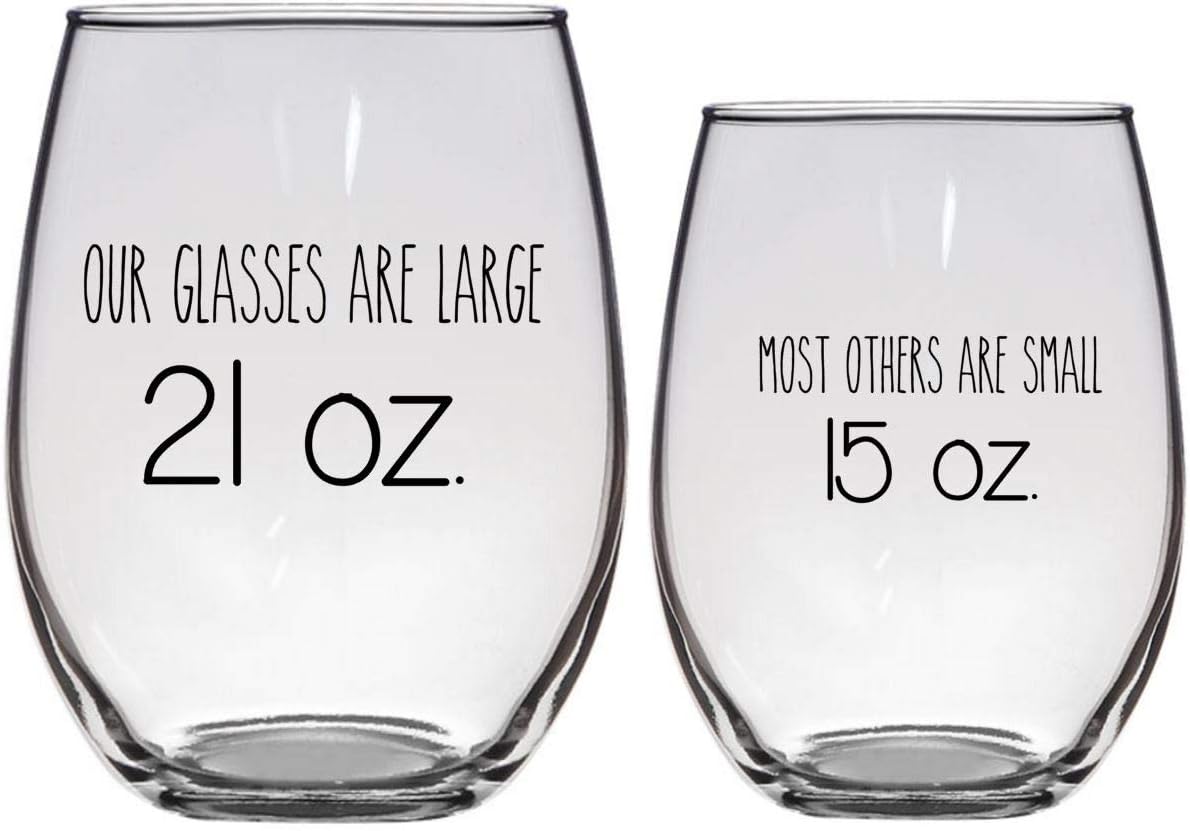 Beagle Mom - Gift for Beagle Dog Lover - Premium 21oz Stemless Wine Glass - Image 2