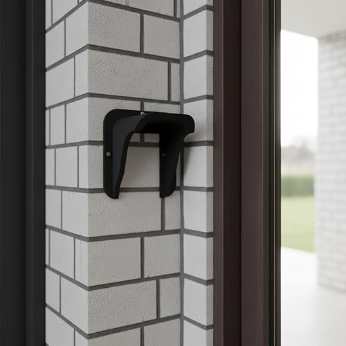 Miniatura 6 de Protector universal para timbre de puerta con video, protector contra la intemperie contra el sol y la lluvia con diseño antirreflejo, compatible