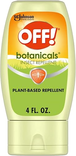 OFF! Botanicals Insect Repellent Lotion, Bug and Mosquito Repellent, 4