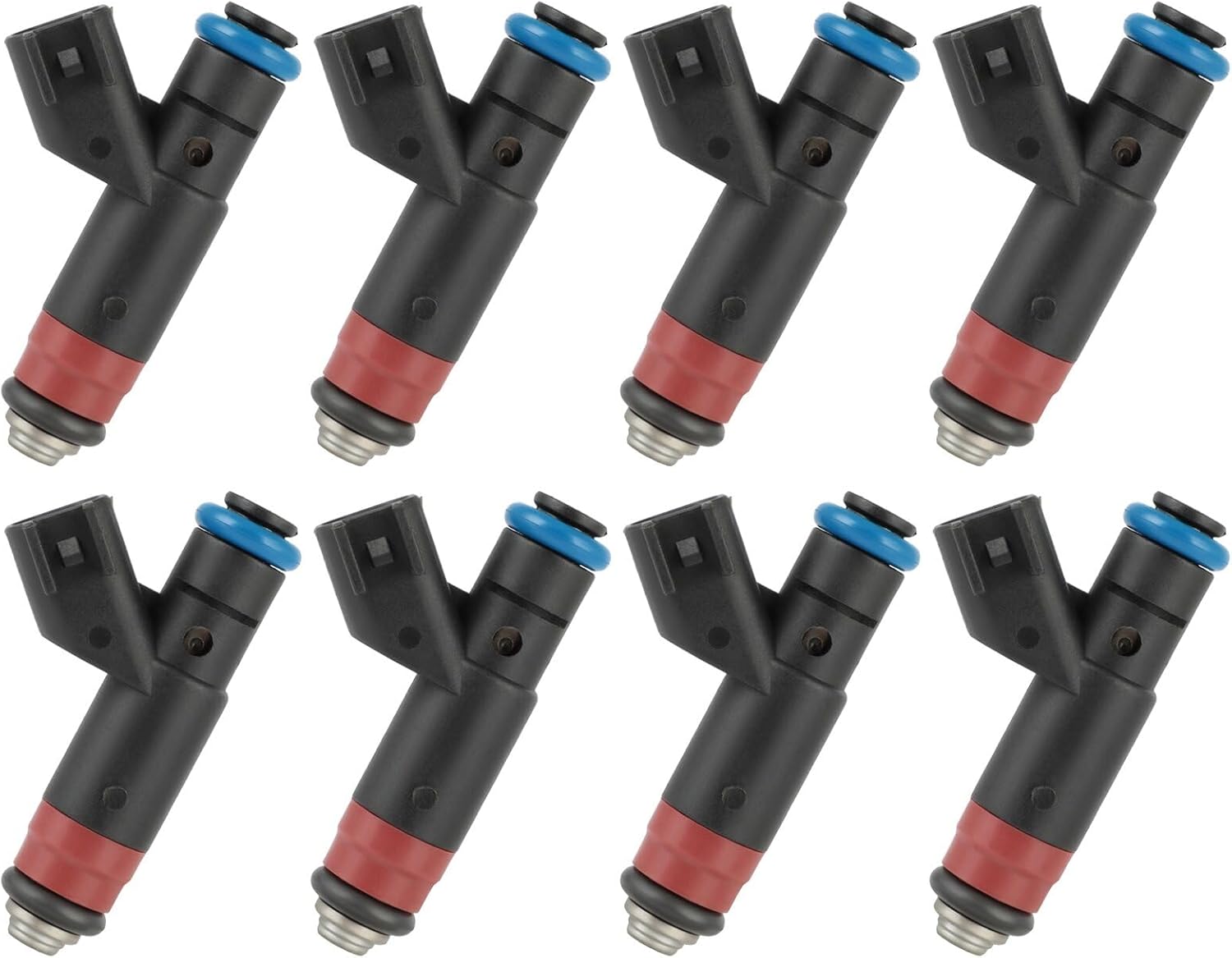 4 Holes 8Pcs Fuel Injector Replace FJ482 SCITOO Automotive