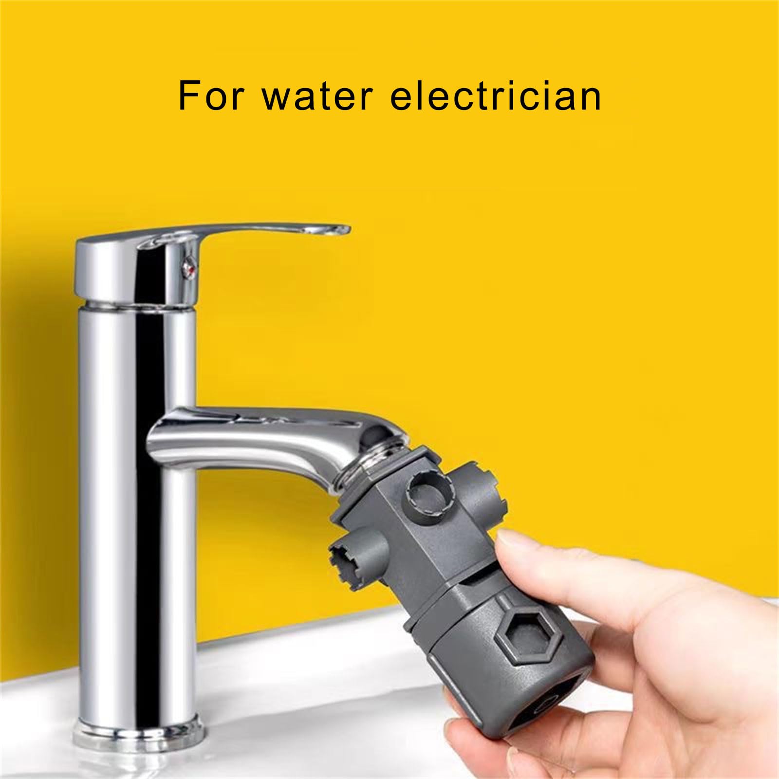 RUISINERY 16 In 1 Sink Faucet Bubbler Aerator Wrench Faucet Aerator Key Set For Easy Removal And Replacement Of Tap Components RUISINERY 16 In 1 Sink Faucet Bubbler Aerator Wrench Faucet Aerator Key Set For Easy Removal And Replacement Of Tap Components