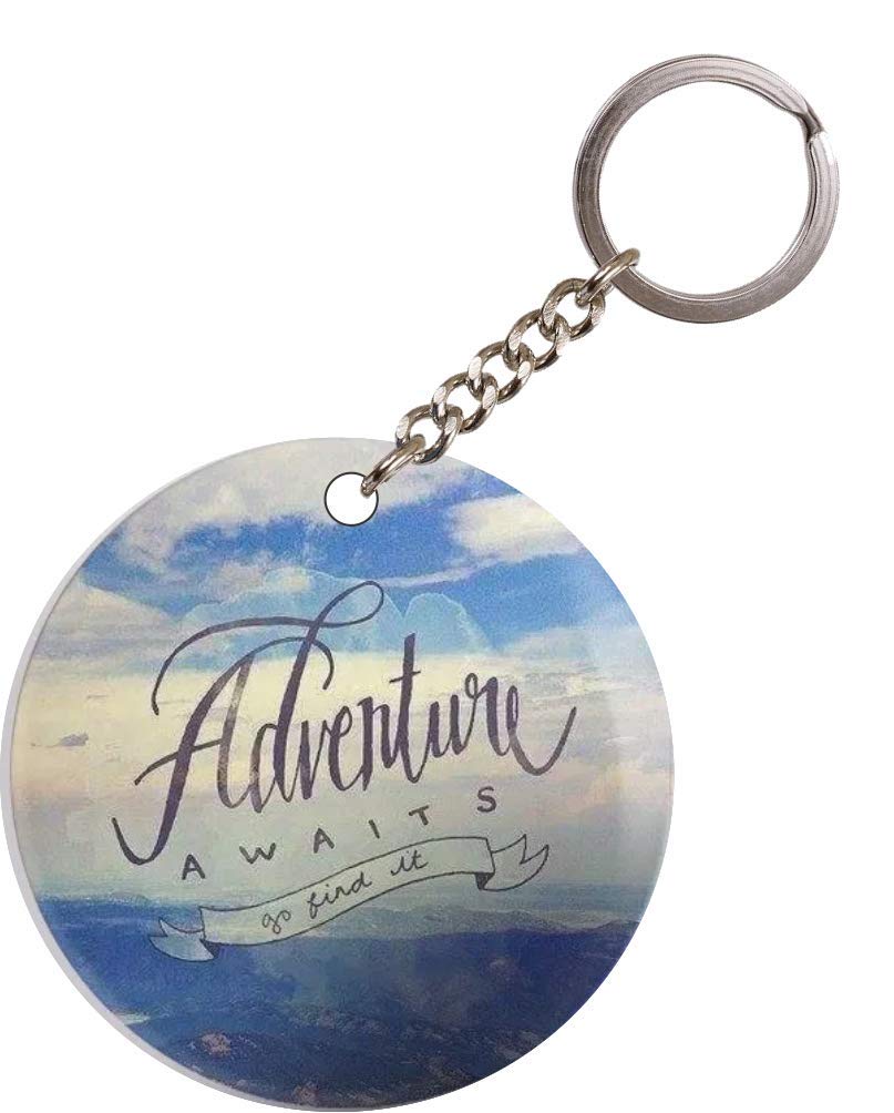 Adventure Wooden Printed Key Chain- Check Point (B07VQFPPV1) Amazon Price History, Amazon Price Tracker