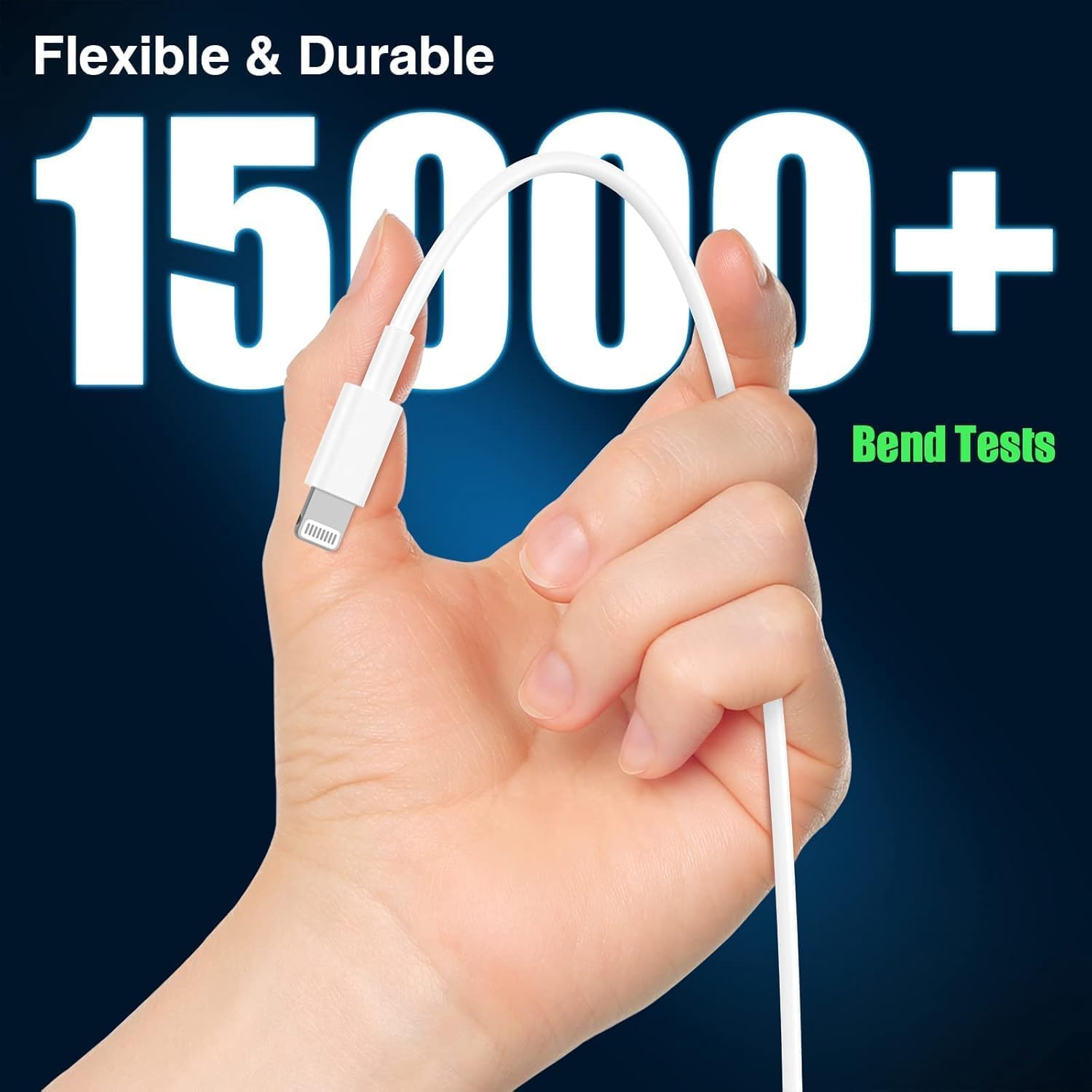 Chargeur Rapide iPhone, certifié Apple MFi 20W Chargeur Rapide avec 2m Câble USB C pour iPhone 14/14Pro/ 13/13 Mini/13 Pro/13 Pro Max/12/12 Mini/12 Pro/12 Max/11/11 Pro/11 Max (1)