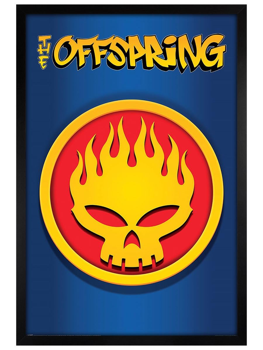 The Offspring Conspiracy Of One Maxi Poster - Black Wooden Framed