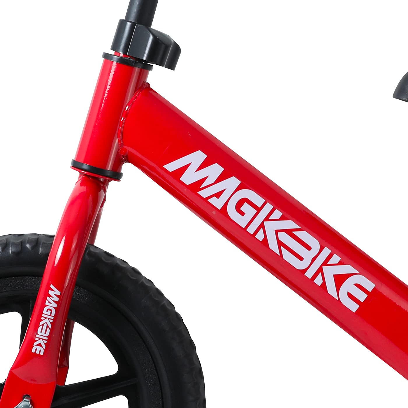 Magikbike Bicicletta per bambini Hot Wheels Balance Bike, Blu e Arancione, per Bambini da 1,5 a 4 anni. Sellino e manubrio regolabili