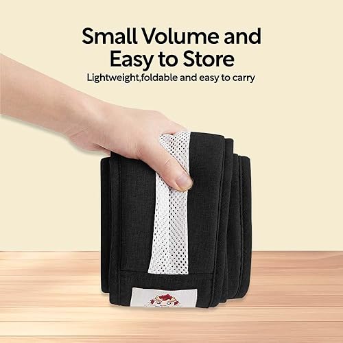 Miniatura 7 de Portabebés con asiento de cadera, transpirable y ajustable, diseño antideslizante para bebés de 0 a 36 meses, certificado ASTM, ergonómico para