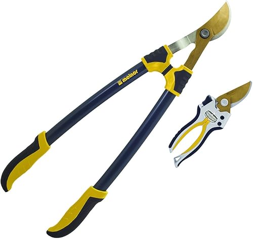 Melnor Paquete 84760-IN - Cuchillas de titanio, incluye 27 podadoras de derivación de 8.5 pulgadas y juego de valor de podadora de 8.5 pulgadas,