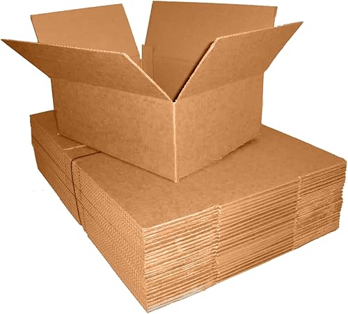 Cajas de envío de cartón corrugado para embalaje, mudanza y almacenamiento, 8 x 8 x 6 pulgadas (paquete de 30 unidades)