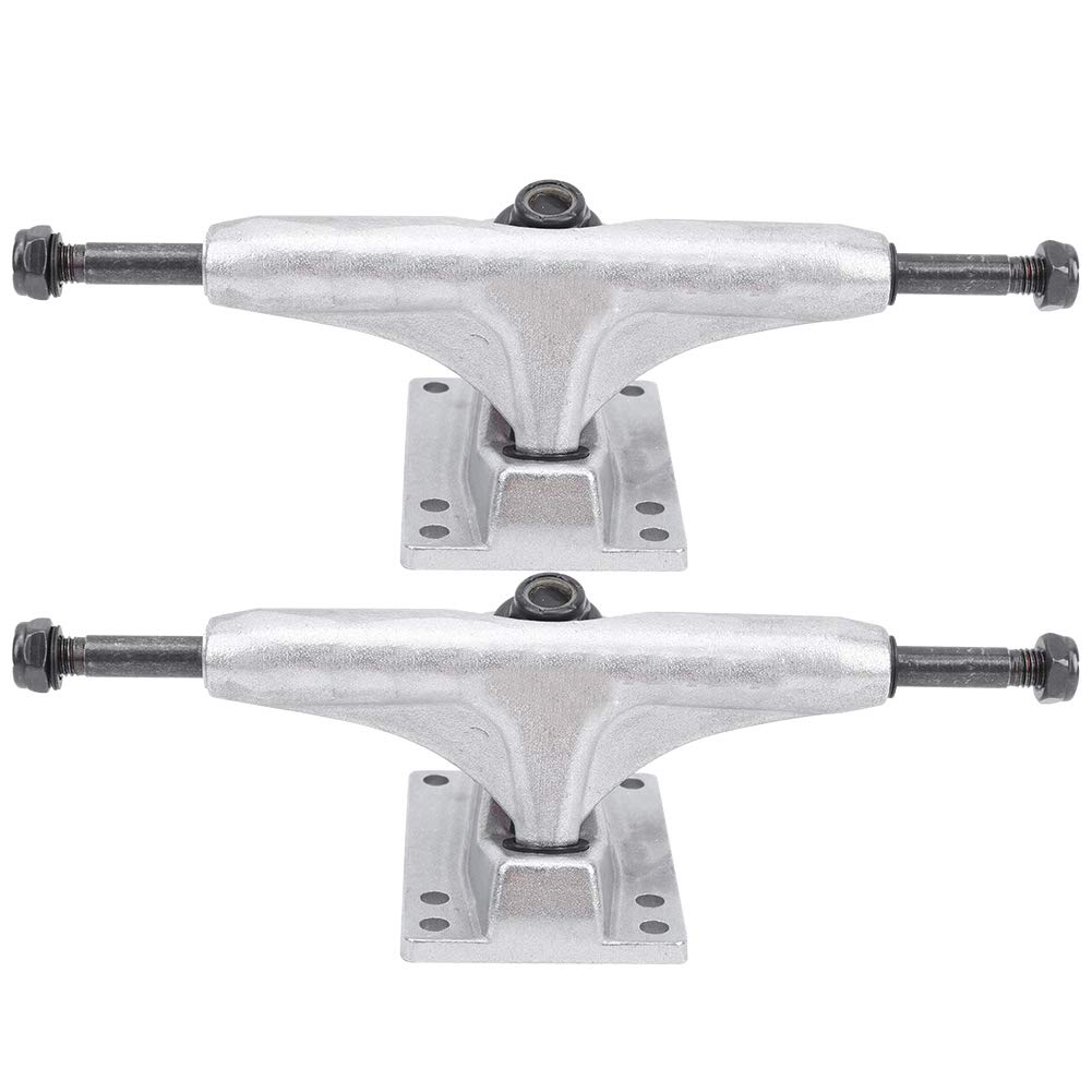 equlup Skateboard Wheel Bracket, 2PCS Aluminum Magnesium Alloy 4 to 8 Inch Skateboard Stand 5V Polish Coating Longboard Support Stand for Skateboard